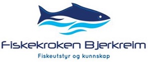 Fiskekroken Bjerkreim - Bjerkreimselva Logo
